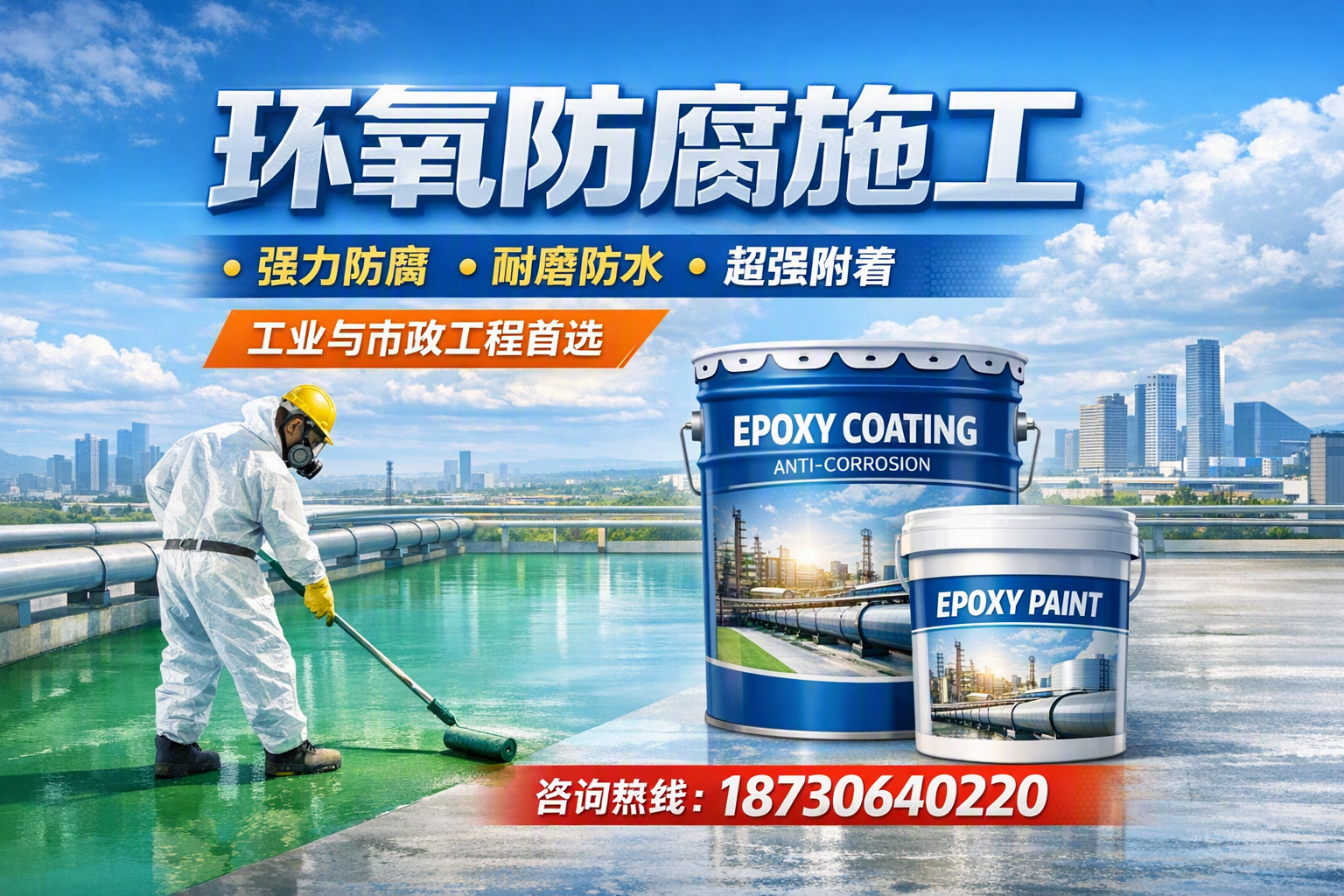 在 辽阳 进行环氧防腐施工的注意事项