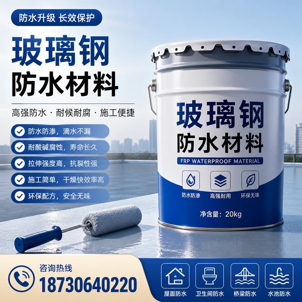 专家解析：玻璃钢防水材料的市场前景分析在 辽阳