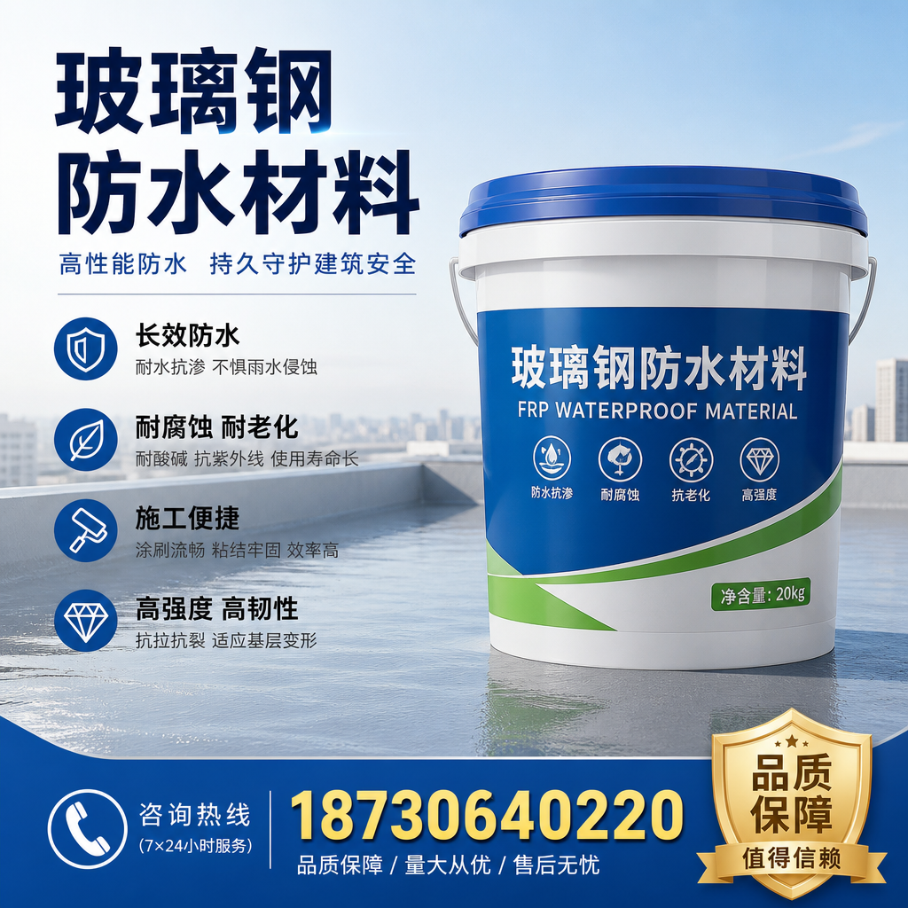专家解析：玻璃钢防水材料的市场前景分析在 辽阳