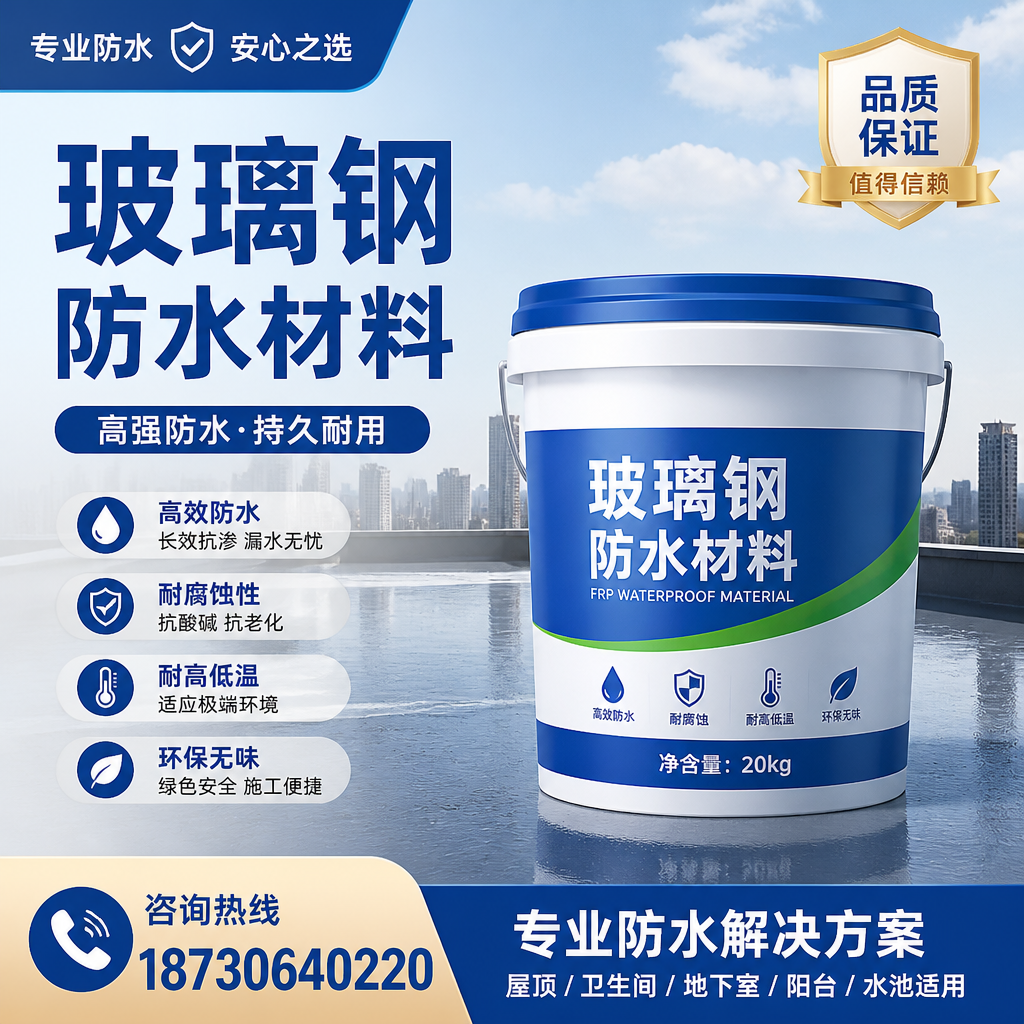了解玻璃钢防水材料的市场趋势，辽阳 企业不可不知